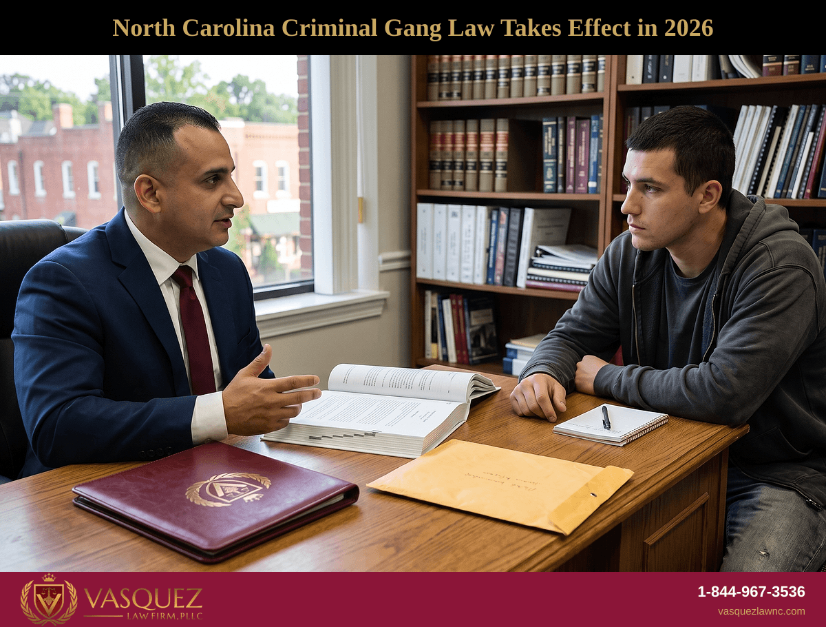 North Carolina Criminal Gang Law Takes Effect in 2026