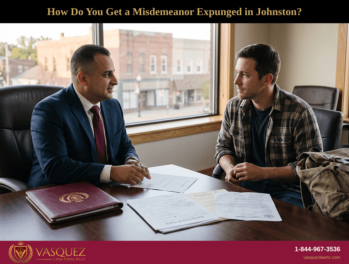 How Do You Get a Misdemeanor Expunged in Johnston?