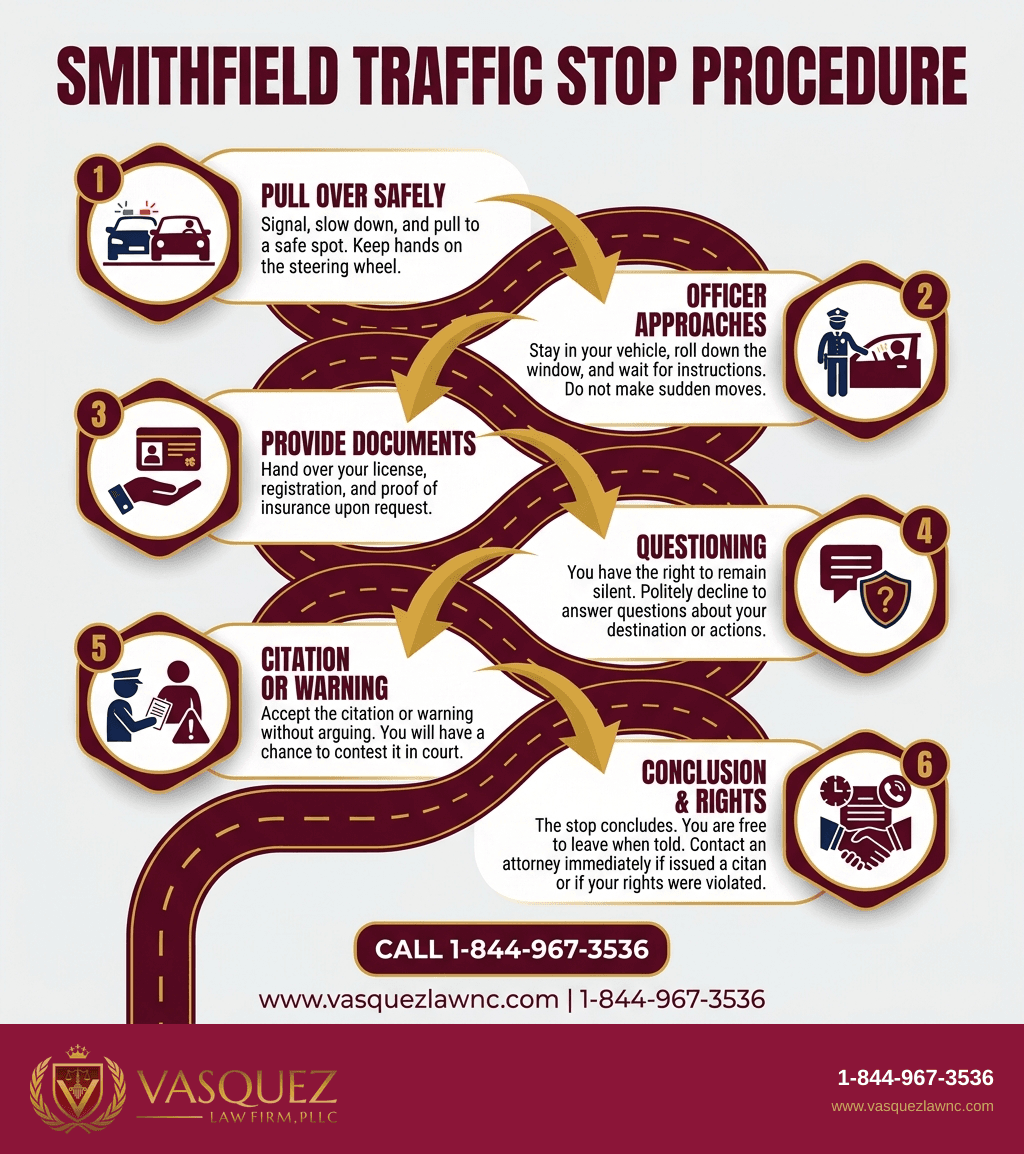 Visual Guide 1 for What Happens During a Traffic Stop in Smithfield in 2026?