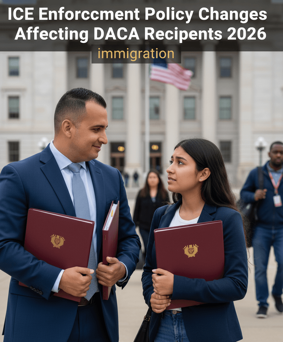 Cambios en la Política de Aplicación de ICE que Afectan a los Beneficiarios de DACA en 2026