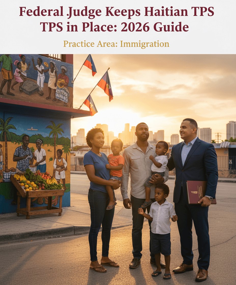 What the Federal Judge Ruling on Haitian TPS Means for You in 2026