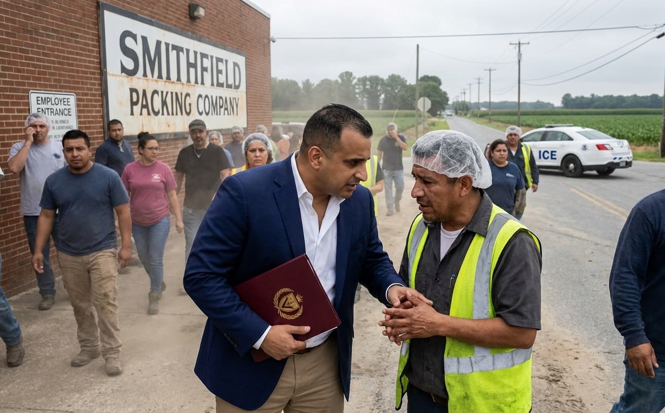 What Happens When You Encounter ICE in Smithfield in 2026