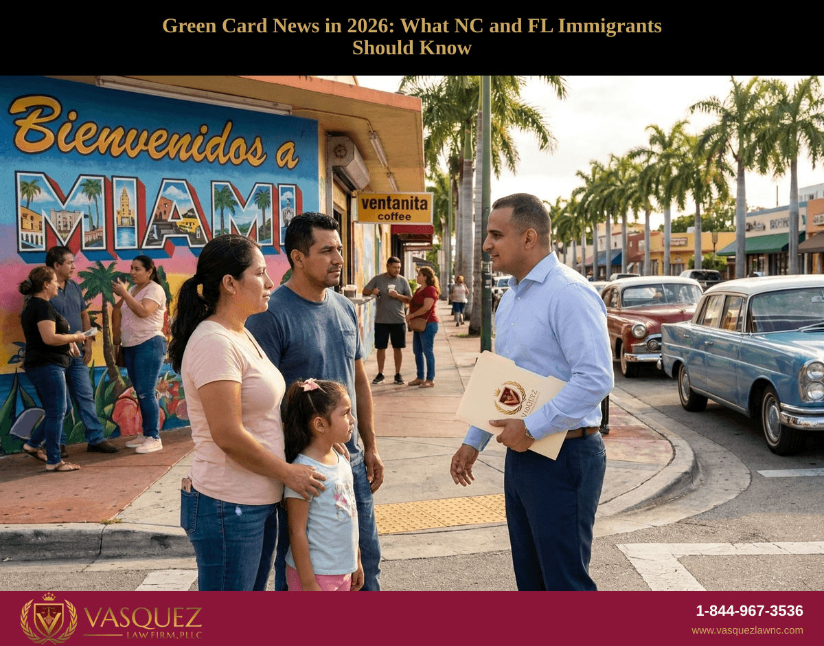 Green Card News in 2026: What NC and FL Immigrants Should Know