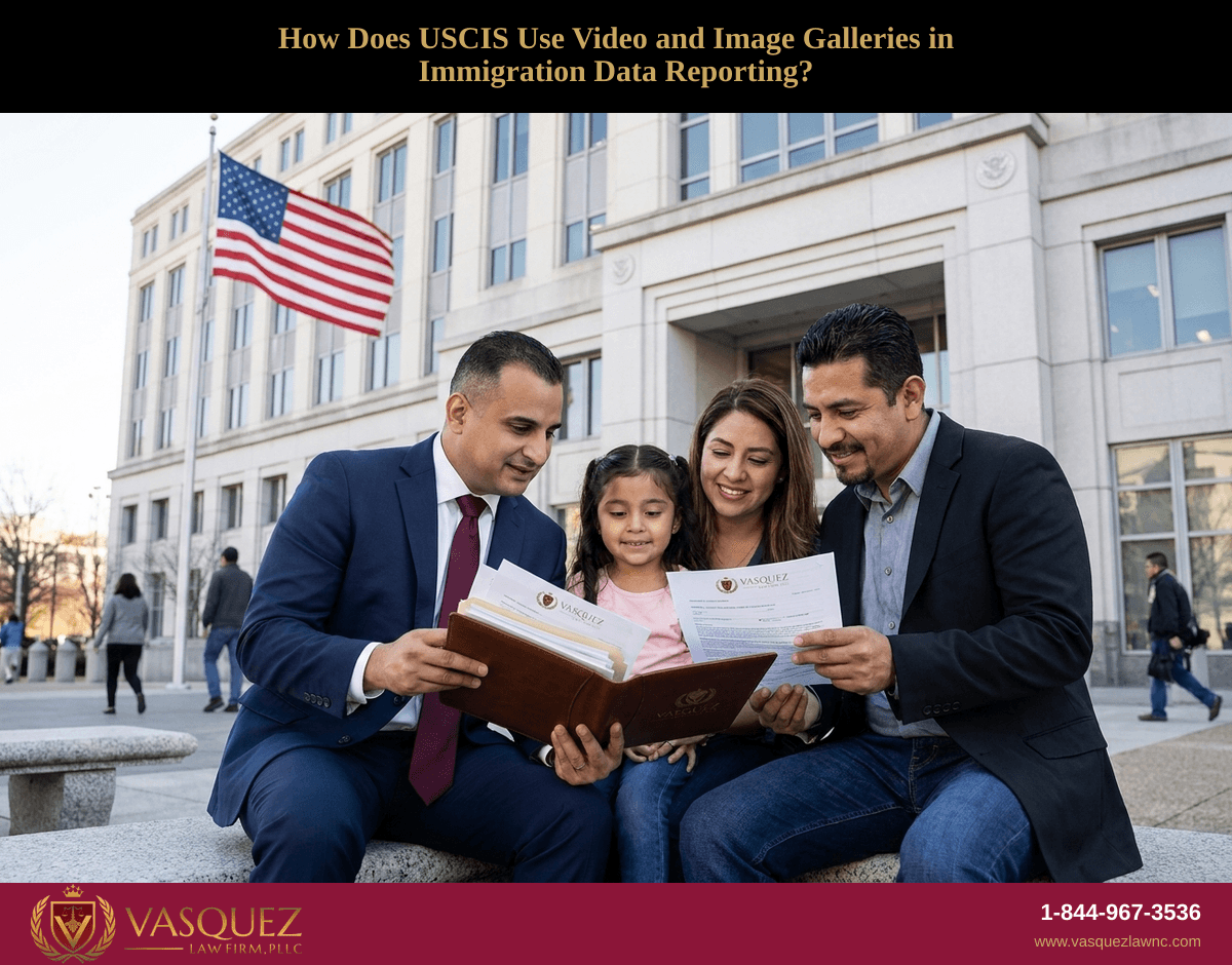 How Does USCIS Use Video and Image Galleries in Immigration Data Reporting?