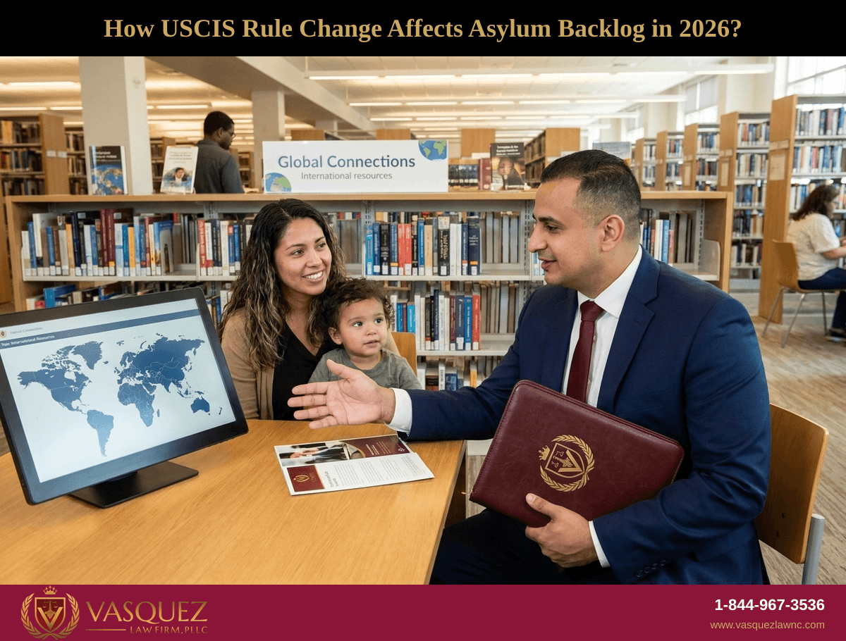 ¿Cómo afecta el cambio de regla de USCIS al retraso en asilo en 2026?