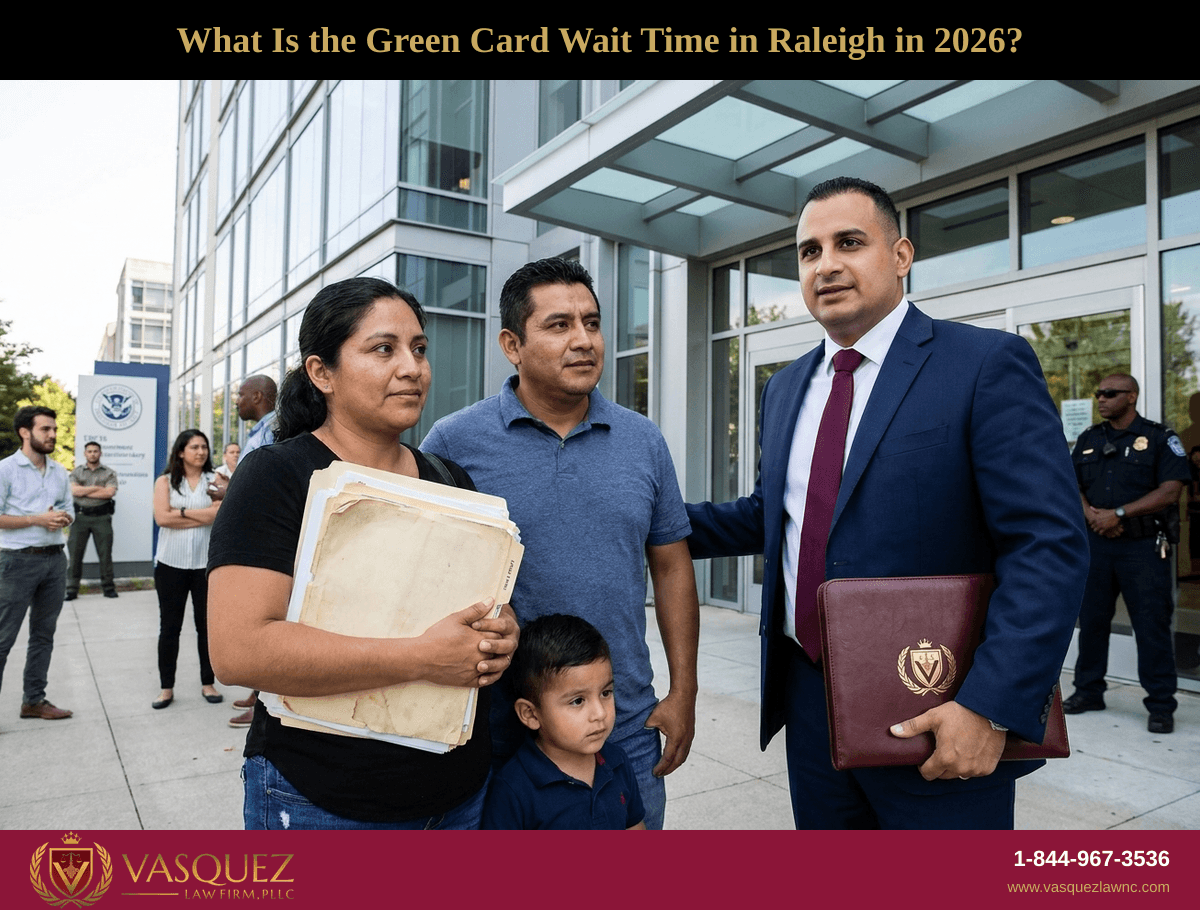 What Is the Green Card Wait Time in Raleigh in 2026?