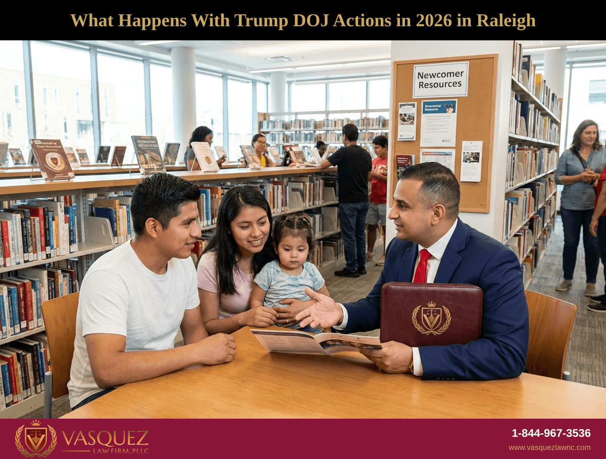 What Happens With Trump DOJ Actions in 2026 in Raleigh