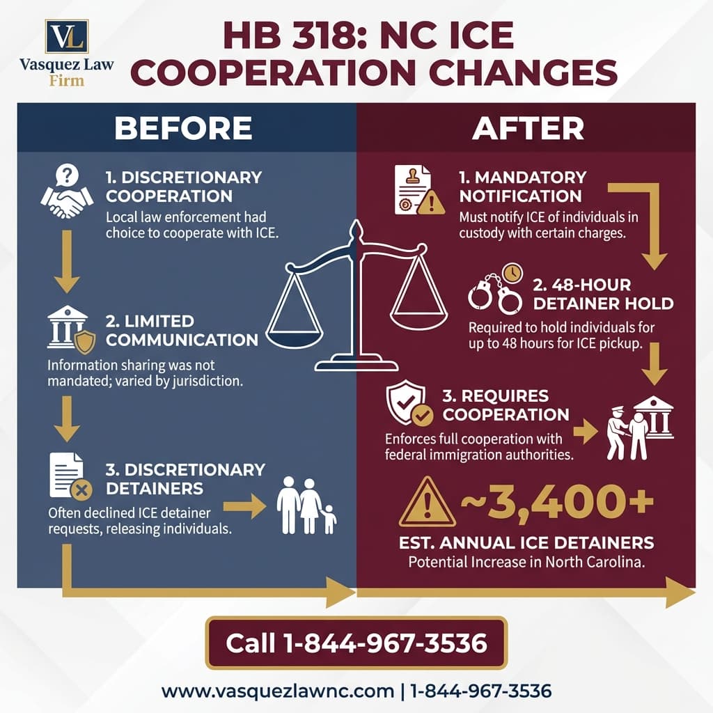Visual Guide 1 for What Happens During Immigration Arrests in Raleigh in 2026