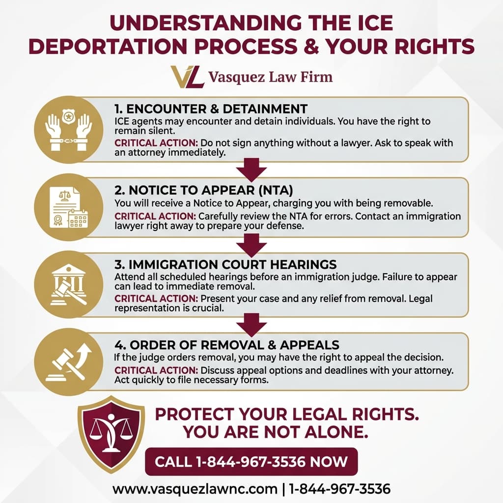 Infografía 1 para Qué Sucede con las Deportaciones de ICE en Charlotte en 2026