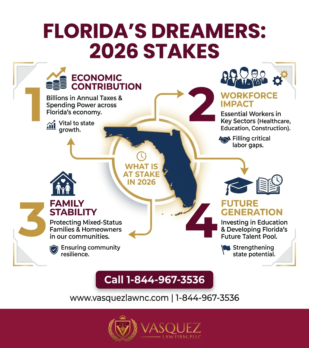 Infografía 1 para La Influencia de la ACLU para los Dreamers en Orlando en 2026
