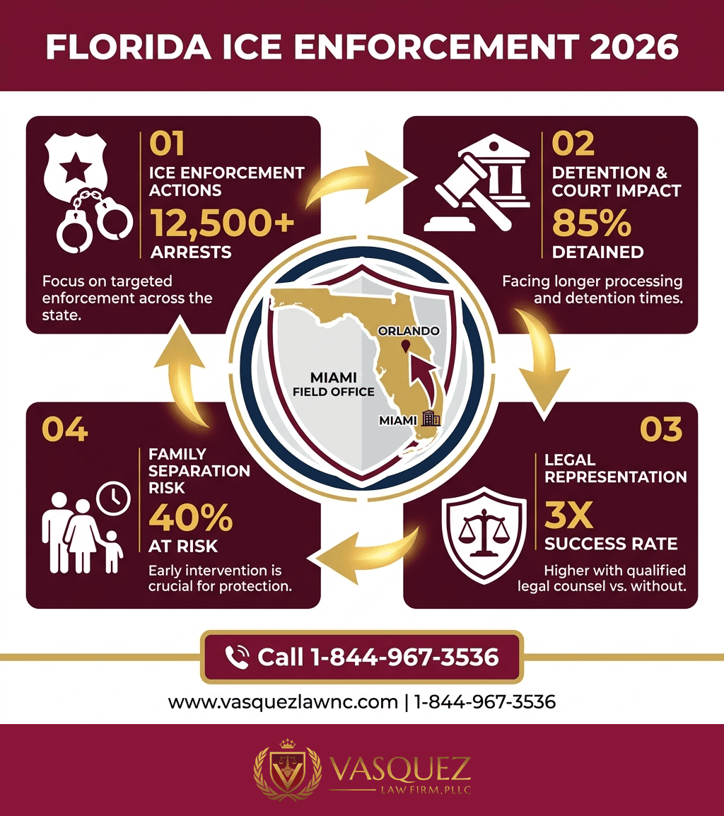 Visual Guide 1 for How ICE Impacts Your Immigration Case in Orlando in 2026