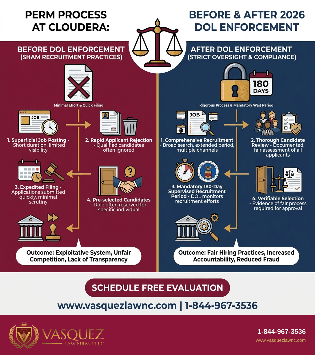 Visual Guide 1 for What Cloudera Inc. Enforcement Means for NC and FL Workers in 2026