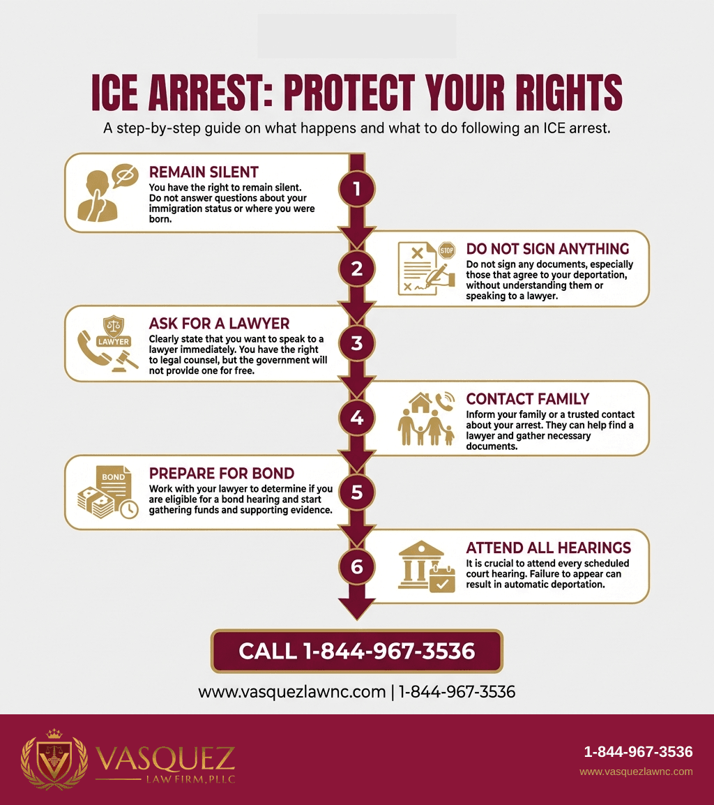 Visual Guide 1 for ICE Arrests: What Happens After the Arrest in 2026