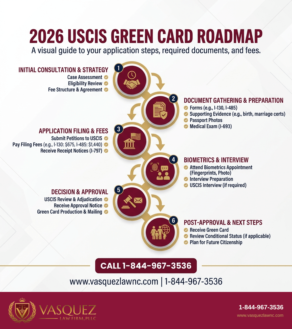 Visual Guide 1 for USCIS Green Card Application Process Explained in 2026
