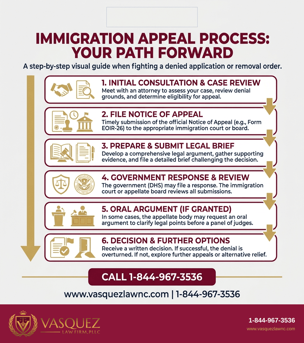 Infografía 1 para Cómo un Abogado de Apelaciones de Inmigración Puede Ayudarte en 2026