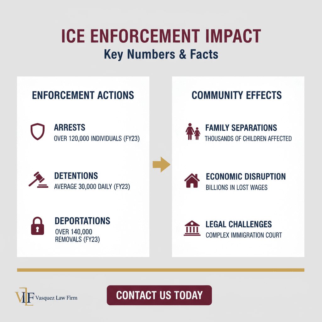 Visual Guide 2 for ICE Enforcement Actions and Community Impact in Smithfield, NC and FL