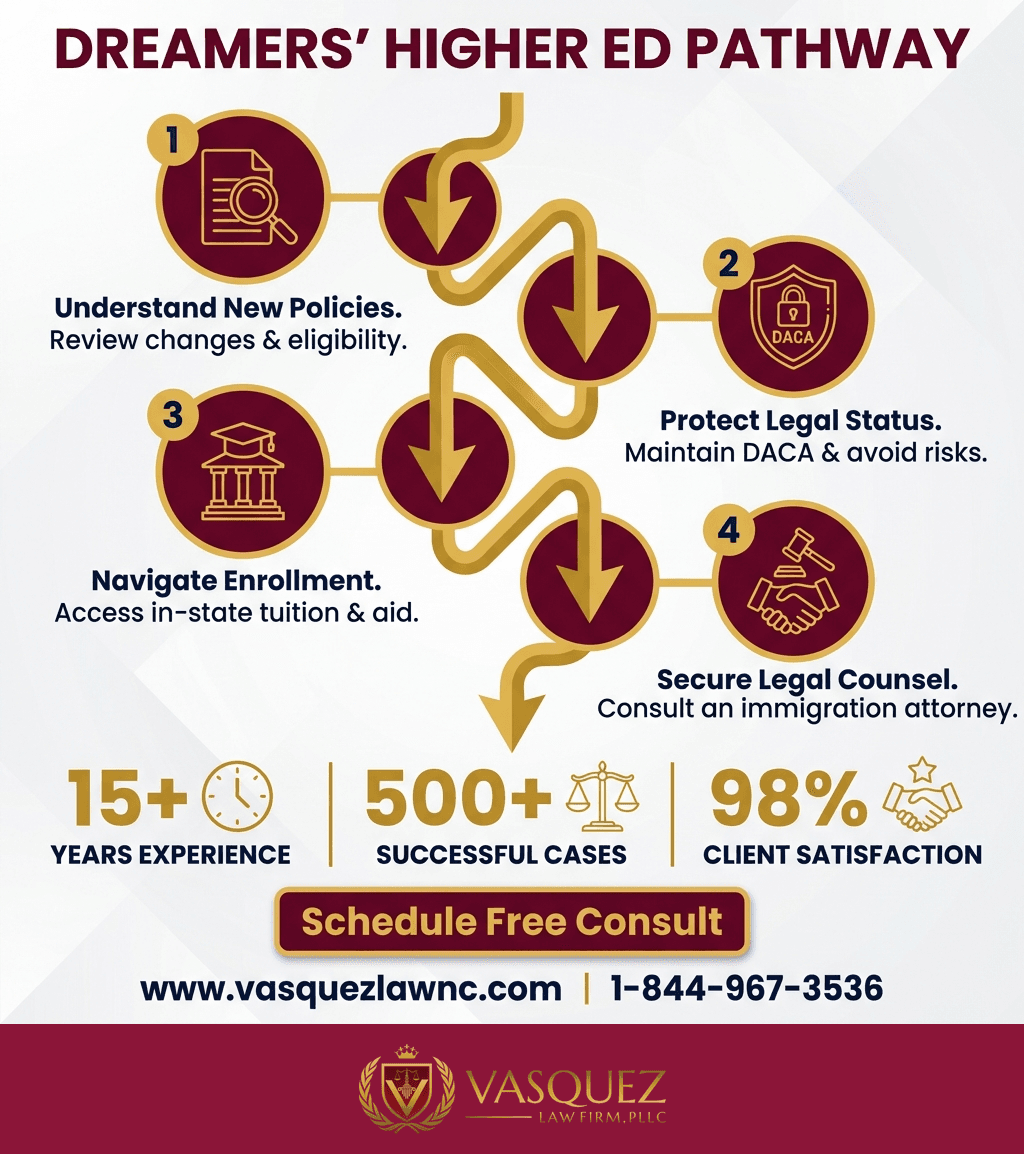Infografía 2 para Impacto de las Políticas Educativas de Trump en los Dreamers de Orlando para 2026