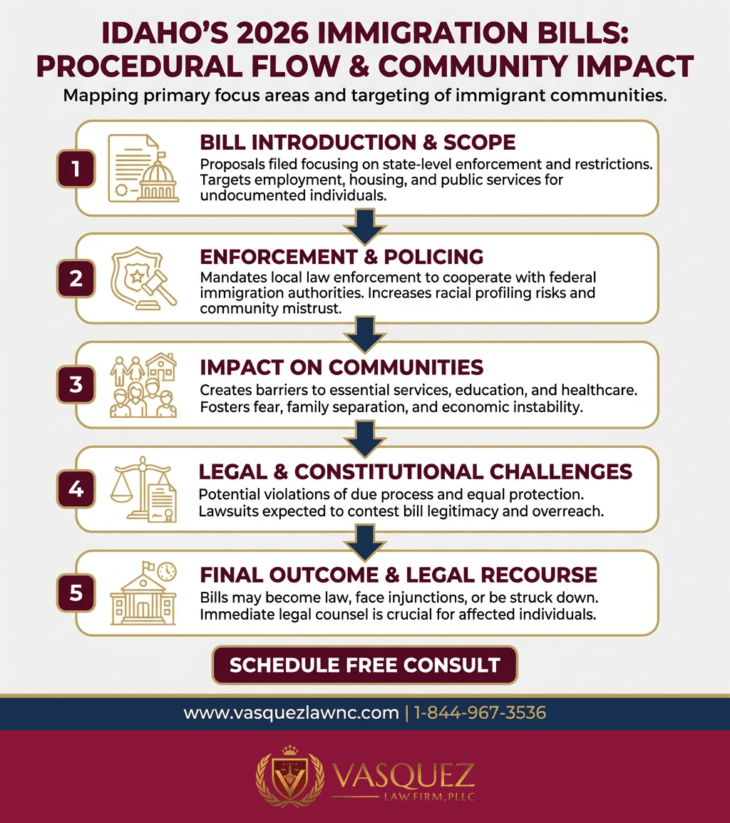 Infografía 2 para Impacto de las Propuestas de Ley de Inmigración en Idaho para 2026
