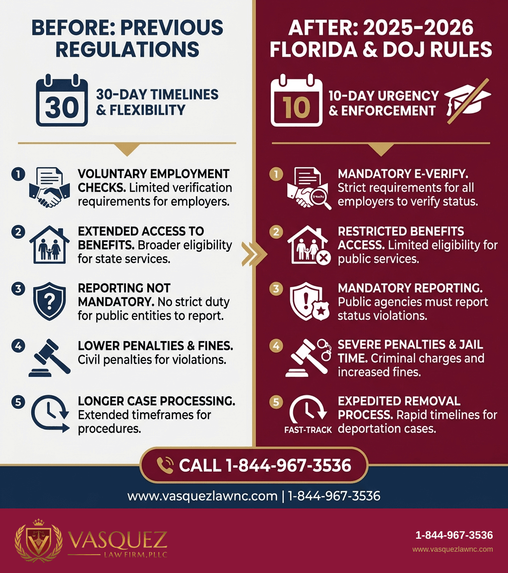 Infografía 2 para Casos de Inmigración en Orlando: Cómo Revisar tu Estado y Derechos en 2026