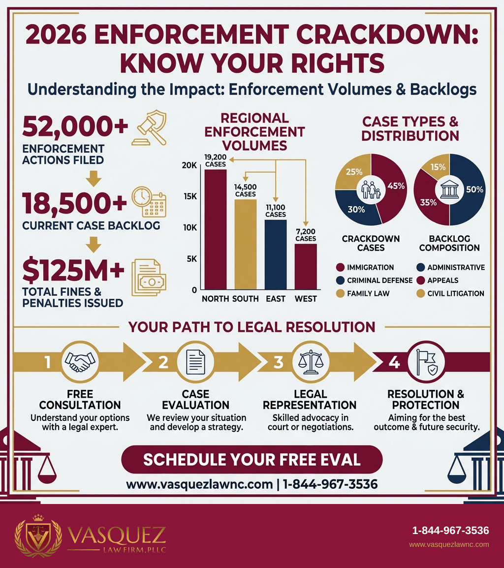Infografía 2 para Redada Migratoria 2026: Impacto en Familias de Carolina del Norte y Florida