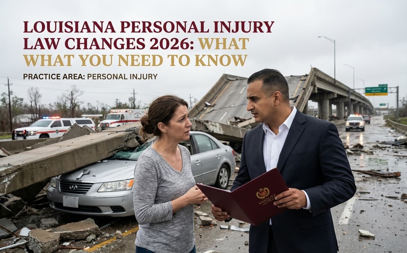 How Louisiana Personal Injury Law Changes Affect Victims in 2026