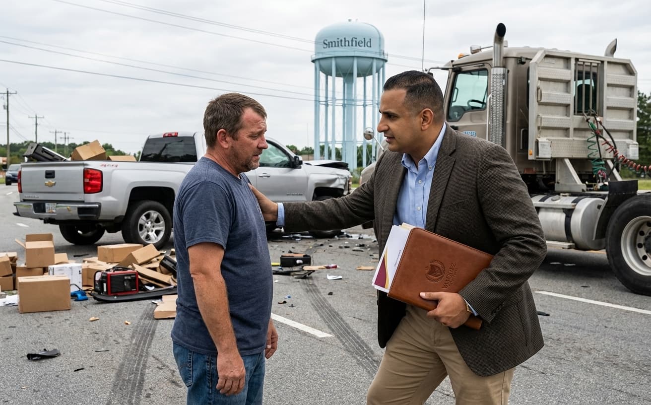 How a Truck Accident Case Works in Smithfield NC in 2026