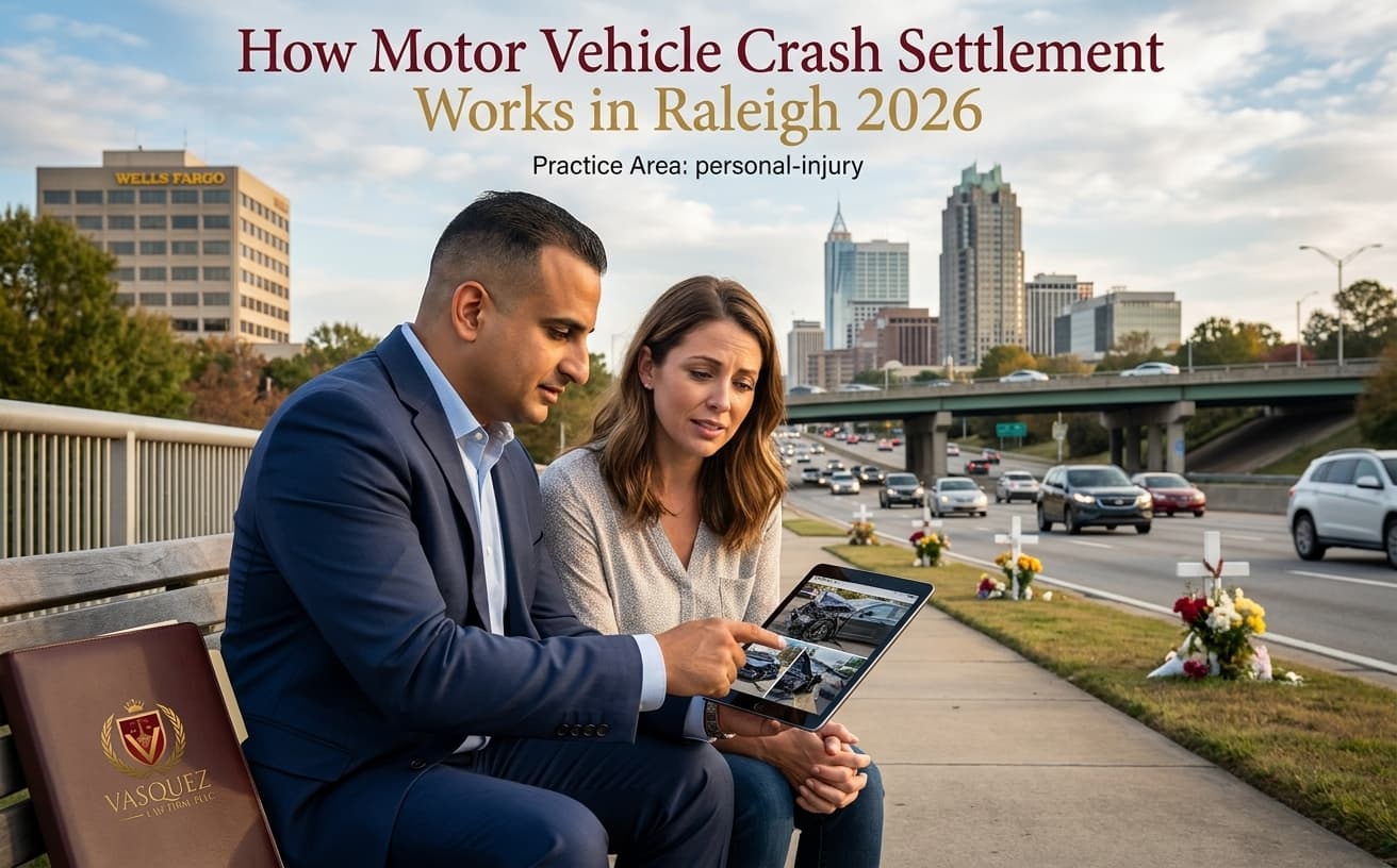 How Motor Vehicle Crash Settlement Works in Raleigh 2026