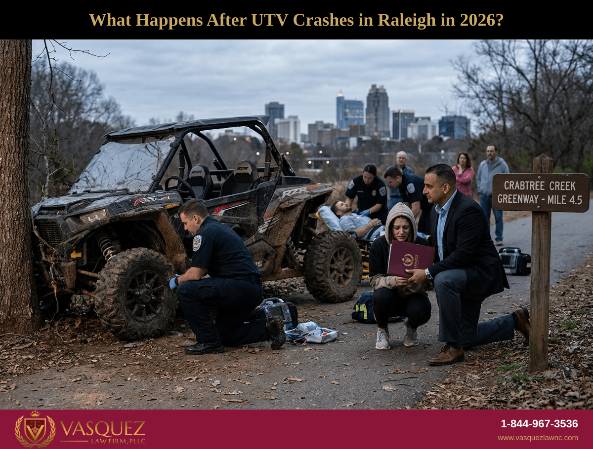 What Happens After UTV Crashes in Raleigh in 2026?