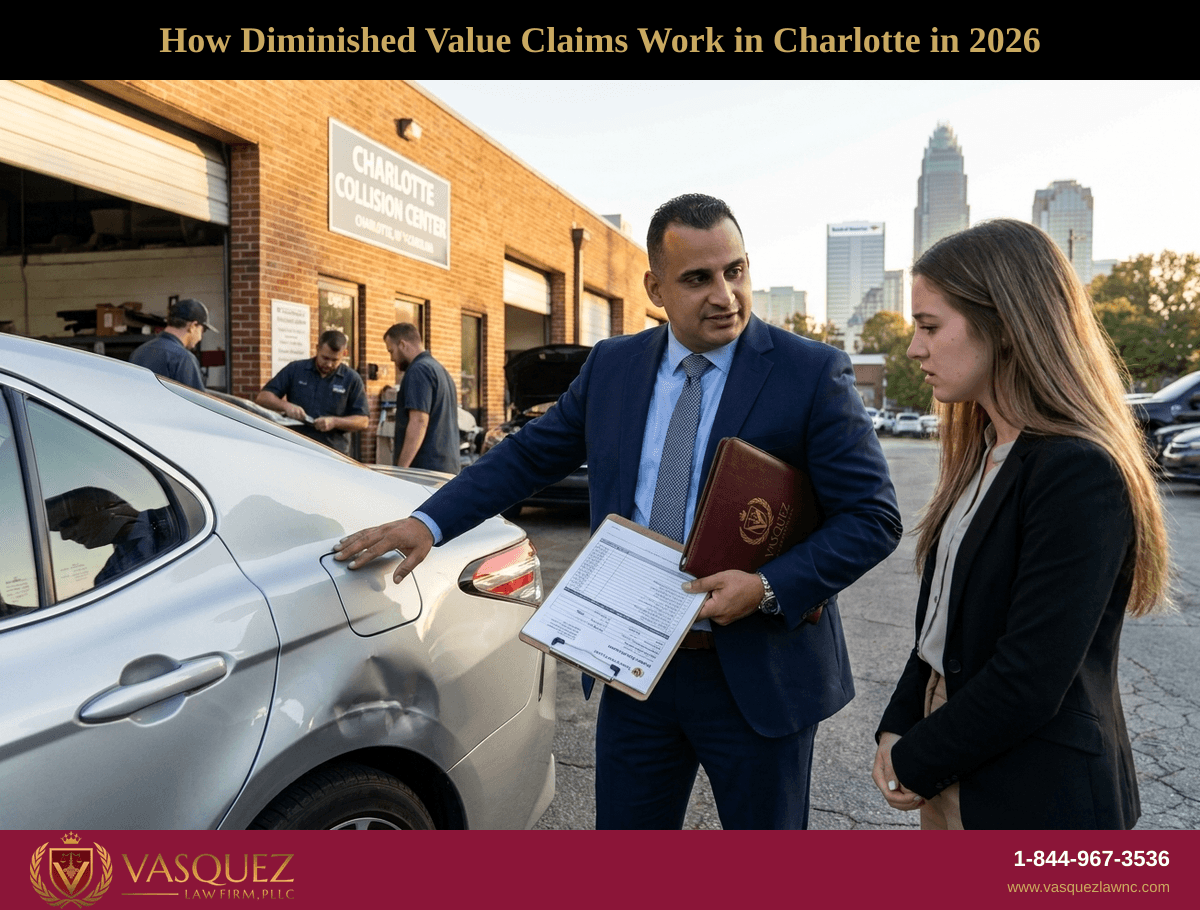 How Diminished Value Claims Work in Charlotte in 2026