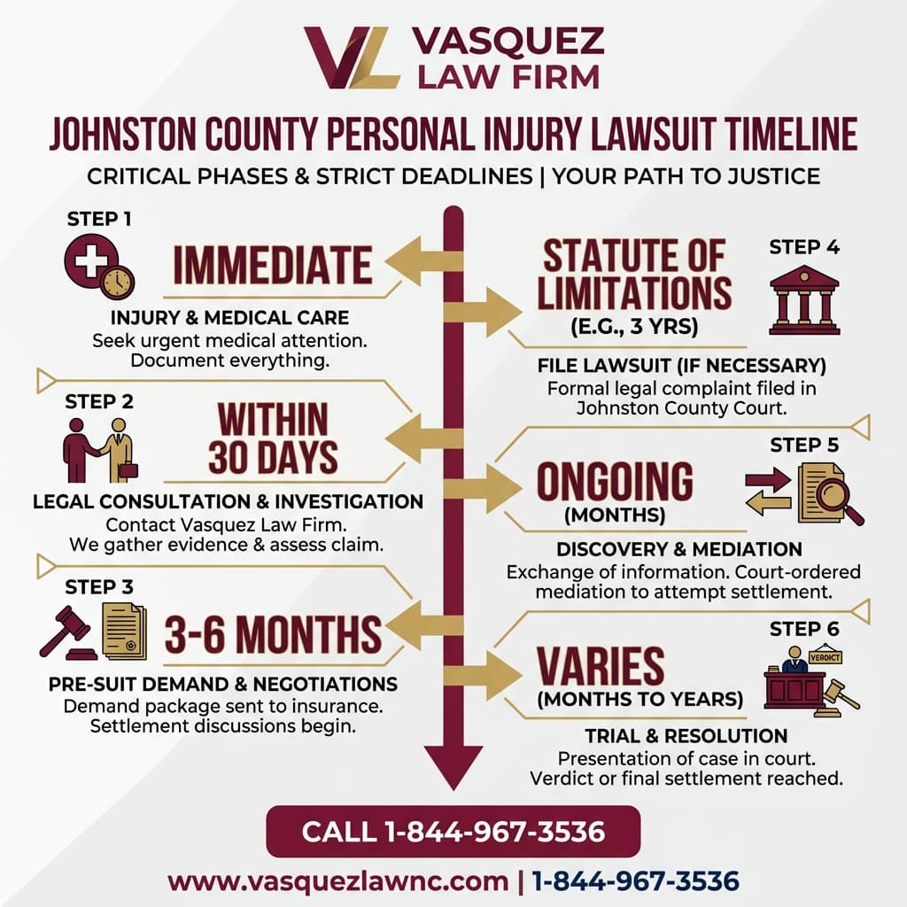 Visual Guide 1 for How Negligence Lawsuit Works in Smithfield NC in 2026