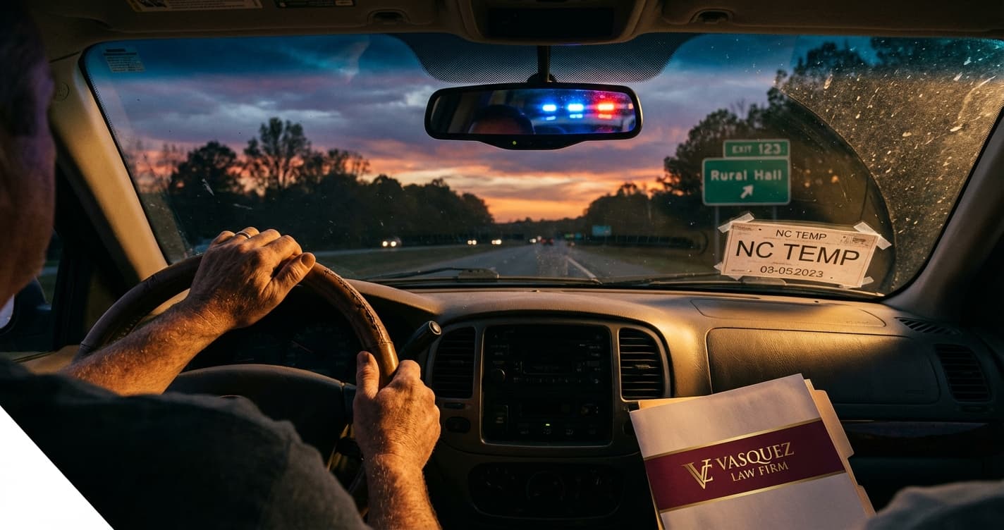 NC Supreme Court to Decide on Temporary Tags Traffic Stops