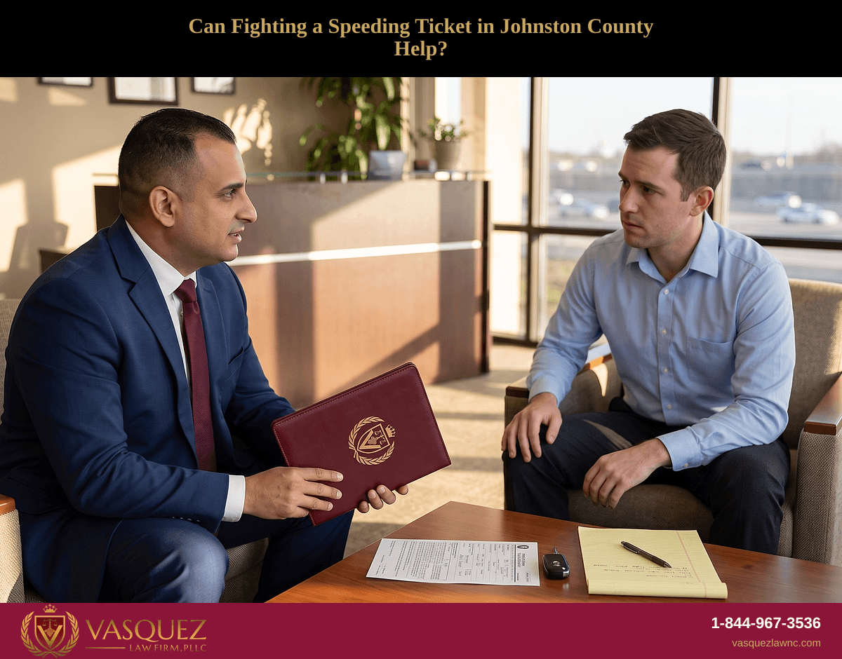 Can Fighting a Speeding Ticket in Johnston County Help?