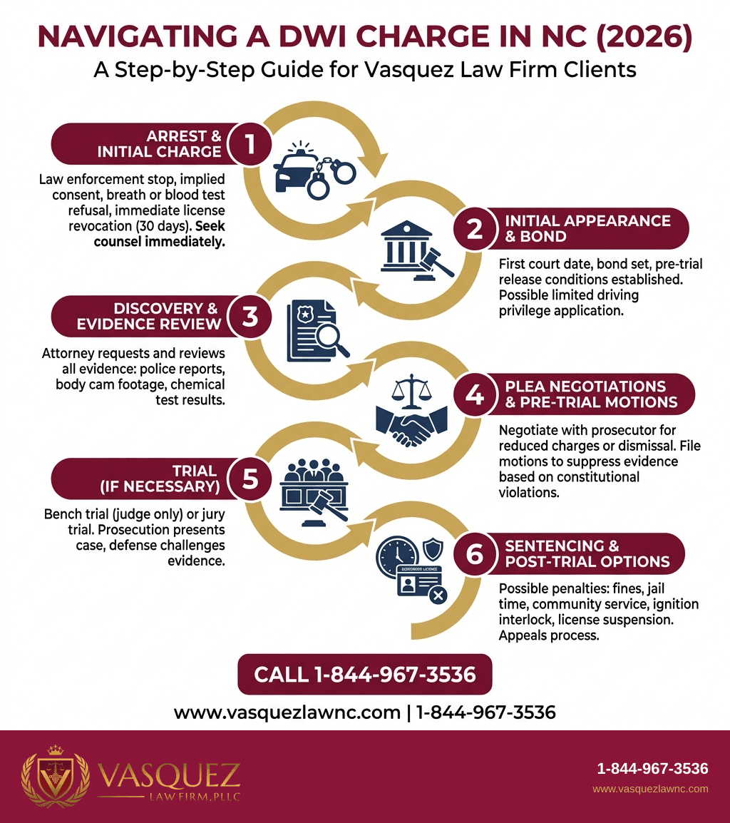 Visual Guide 1 for What Happens to DWI Offenders in North Carolina in 2026?
