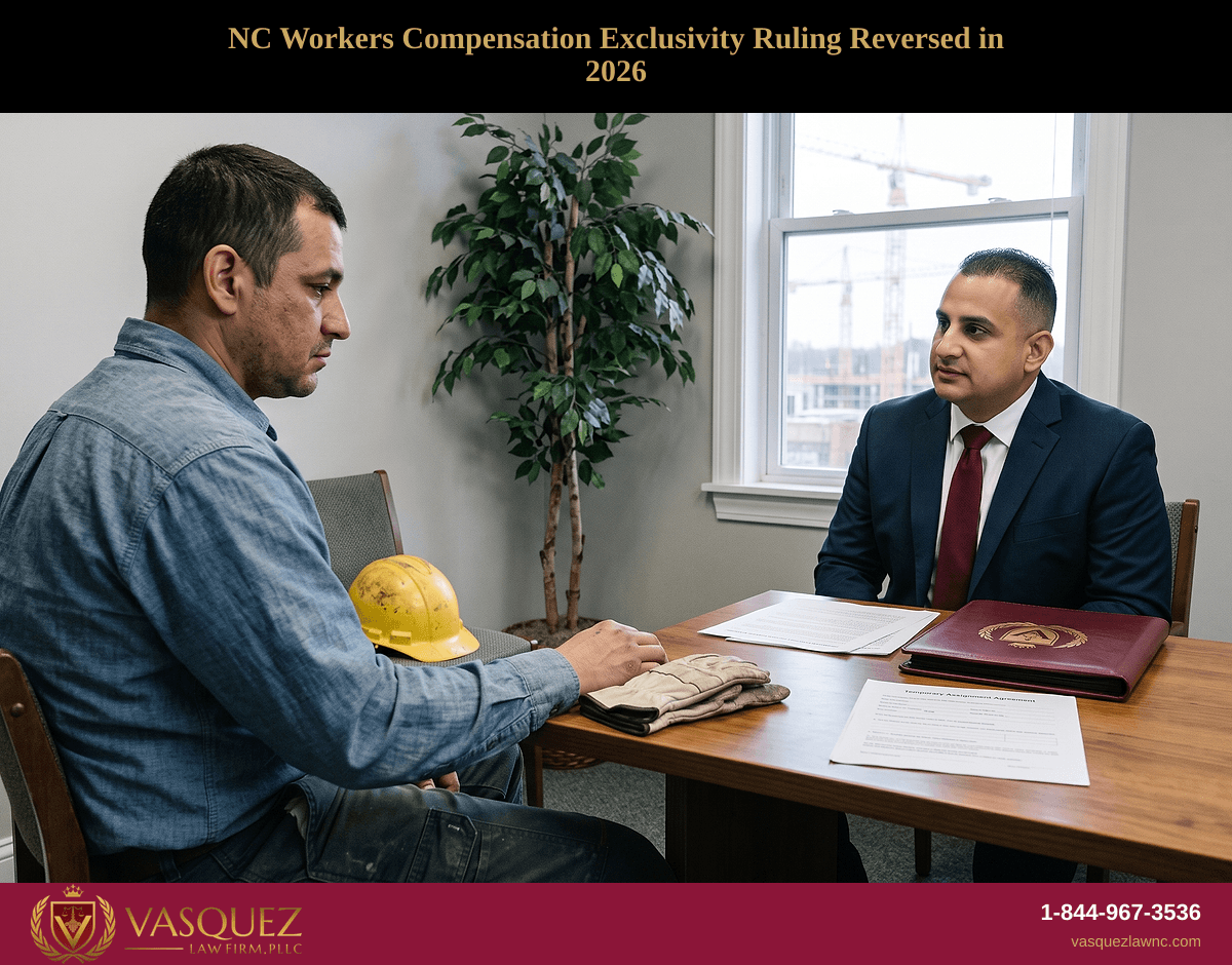 NC Workers Compensation Exclusivity Ruling Reversed in 2026