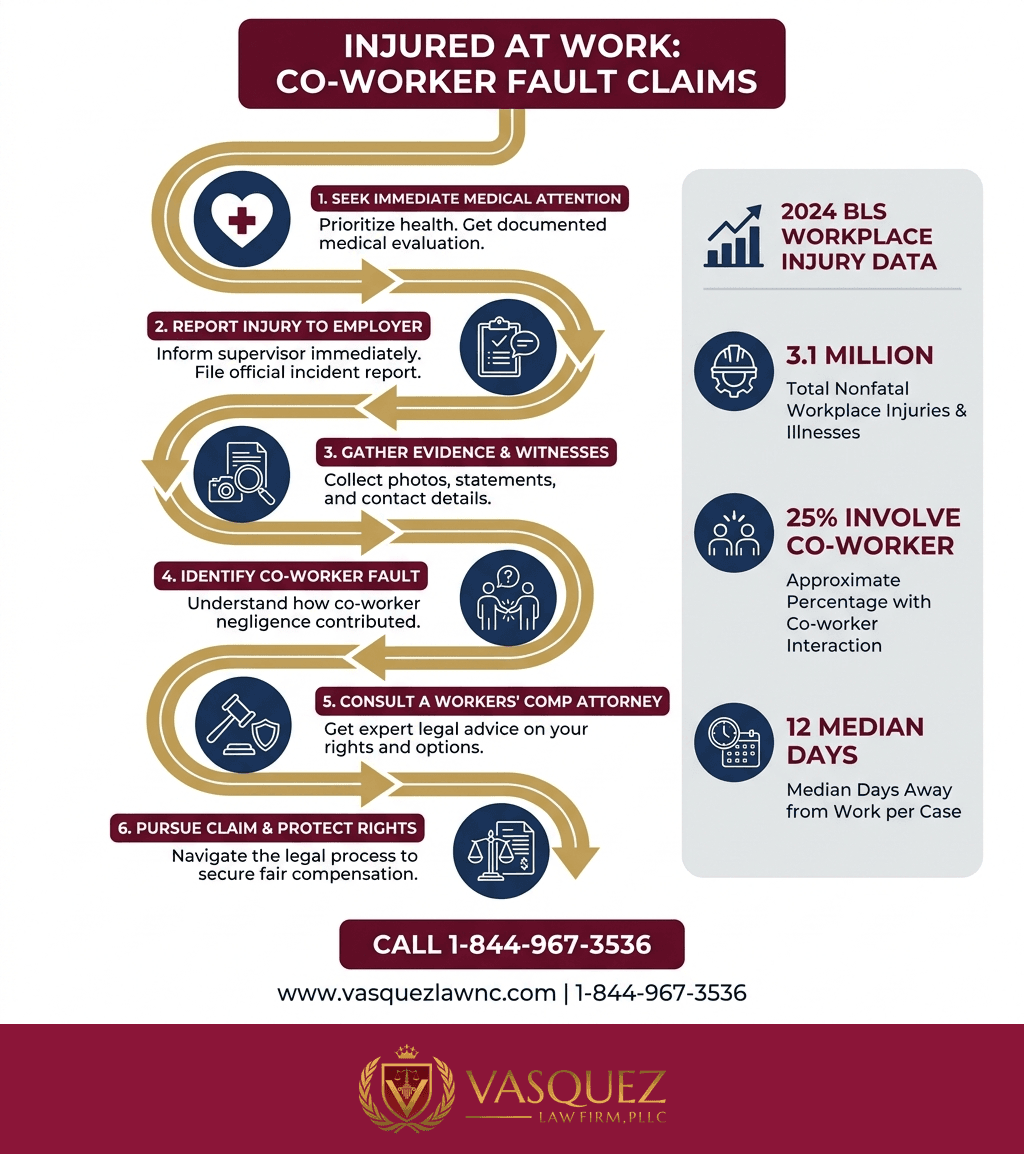 Visual Guide 1 for How Co-Employee Liability Affects Workers Compensation Claims in 2026