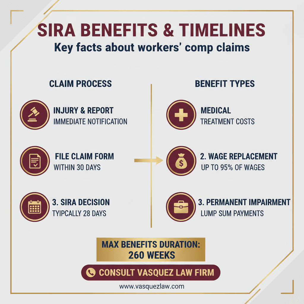 Visual Guide 2 for Understanding SIRA in Workers Compensation for Smithfield NC