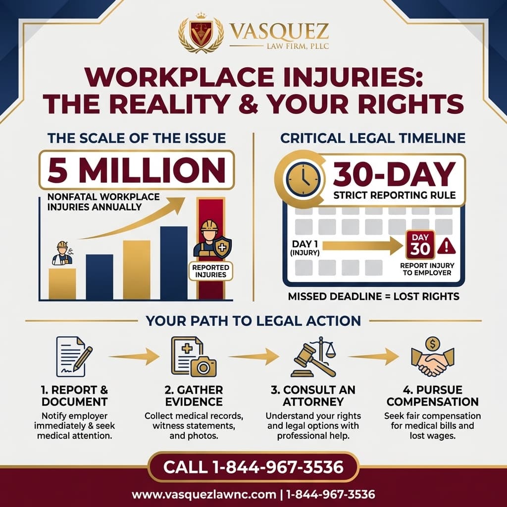 Visual Guide 1 for Workplace Injuries: What Happens After You Get Hurt in 2026